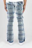 Original Fables 'Mud' Stack Jeans (Med. Indigo) G51-684 - FRESH N FITTED