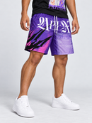 Highly Undrtd Apex Predator shorts in purple, featuring a stylish athletic design and comfortable fit.