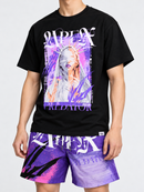 Highly  Undrtd Apex Predator T-Shirt In Black US6101