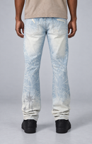 Smoke Rise 'Starry Smoke' Straight Fit Denim (Daisy Blue) JP26S426