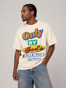 WRLDSNTS 'Only By God's Grace' T-Shirt (Cream) - FRESH N FITTED