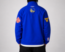 Pro Standard Golden State Warriors 'Pre Game' Zip Wind Jacket in Royal Blue