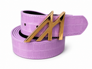 Mint Belt - Heritage M Buckle (Gold) - FRESH N FITTED
