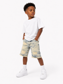 FWRD Kids Wild Tiger Denim Shorts (Ice Tint) FW-22278K - FRESH N FITTED