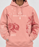 Highly Undrtd 'Divine Aura' Hoodie in Pink
