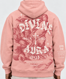 Highly Undrtd 'Divine Aura' Hoodie in Pink