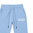 SYIP High Density Stacked Sweatpants in Carolina Blue