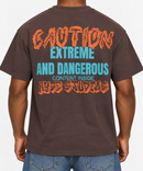 RYSE 'Fearless' T-Shirt in Brown