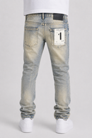 FWRD Kids 'Crystalized' Denim In Lt.Tint/Gold