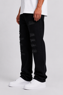 Evolution 'Relaxed Straight' Denim (Jet Black) EV-330486