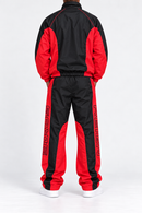 Mens Focus 'Reign' Nylon Jacket In Blk/Red