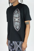 Rebel Minds 'Peace Of Mind' Oversized T-Shirt (Black) 151-142 - FRESH N FITTED