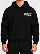 Men's SYIP 'See You in Paradise' Wingspan Hoodie in Oreo