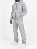 Men's SYIP 'See You in Paradise' Heavyweight Zip Up Hoodie in Heather Grey