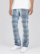 Original Fables 'Mud' Stack Jeans (Med. Indigo) G51-684