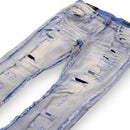 Copper Rivet 'Side Distress' Stacked Denim (LSB) 433077 - FRESH N FITTED