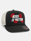 MUKA Kiss It Better Trucker Hat (Black/White) – T5520