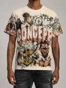 Concept LA 'Honor’ T-Shirt in Cream
