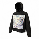 Black Pike Kids 'Dragon' Cropped Hoodie (Black) FB2543K - FRESH N FITTED