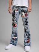 Waimea 'Bad Music' Stacked Denim In Bleach Marble