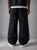 Focus 'Heartless' Nylon Track Pants in Black