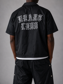 Focus 'Heartless' Nylon Shirt in Black