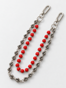Kindred 'Rhinestone Ball' Pocket Chain in Red