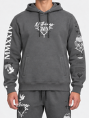 Highly Undrtd 'Given' Hoodie in Pewter