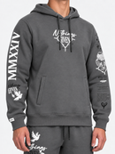 Highly Undrtd 'Given' Hoodie in Pewter