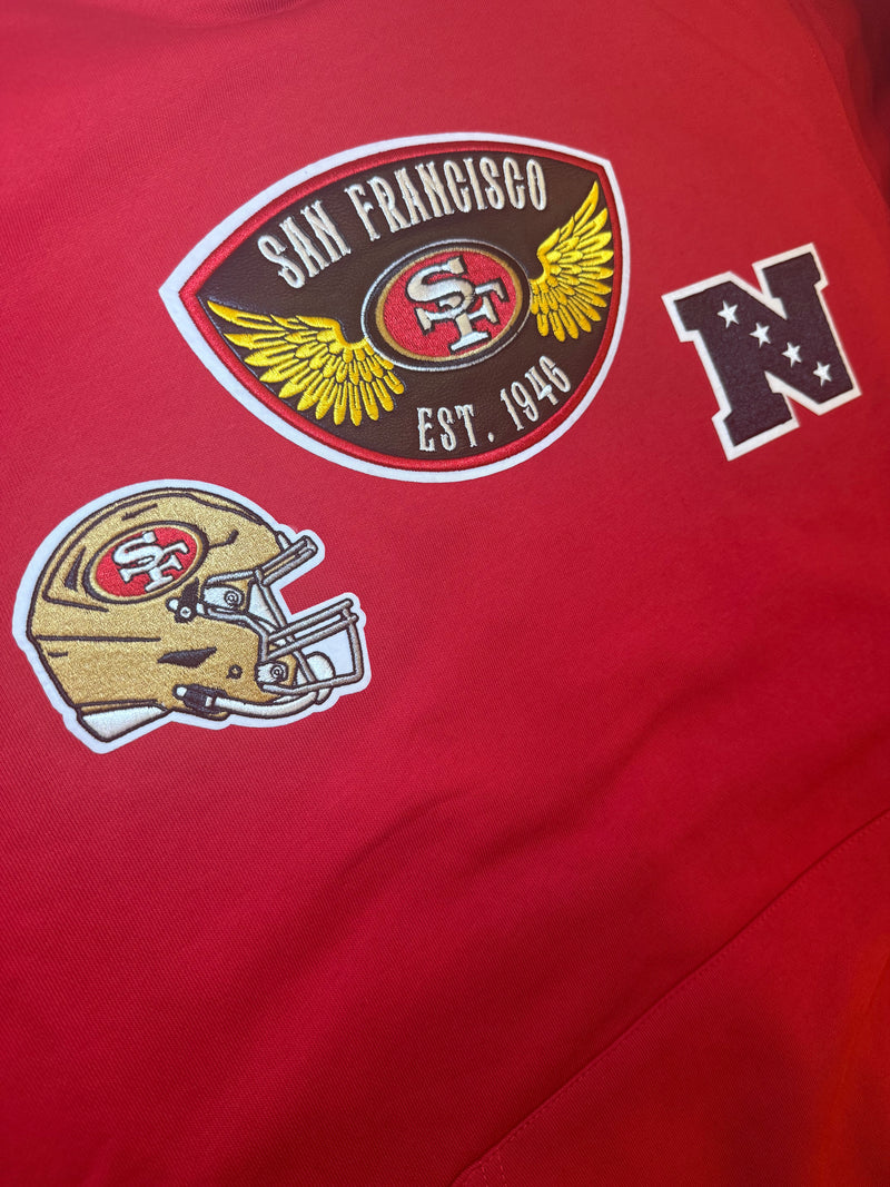 Pro Standard San Francisco 49ers 'Born For Sport' Hoodie (Red) FS45411