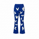 Black Pike 'Bird Gang' Stacked Sweatpants (Royal Blue) FB2531S - FRESH N FITTED