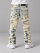 FWRD Kids 'Crossover' Stacked Denim (Ice Tint) FW-330216K