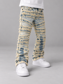 FWRD Kids 'Crossover' Stacked Denim (Ice Tint) FW-330216K
