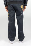 Men's Rebel Minds 'Blessed AOP' Relaxed Sweatpants In Black