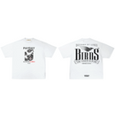 Birds 'Payday' White Oversized Ultra-Premium Box S/S T-Shirt - FRESH N FITTED
