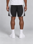 Rebel Minds 'Striped' Nylon Shorts (Black) A00-14905