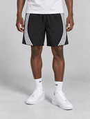 Rebel Minds 'Striped' Nylon Shorts (Black) A00-14905