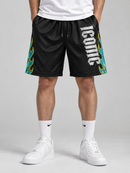 Copper Rivet Men's Iconic Mesh Shorts In Black 611005