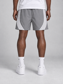 Rebel Minds 'Striped' Nylon Shorts (Grey) A00-14905