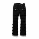FWRD Kids 'Cargo' Stacked Denim (Jet Black) FW-33958k - FRESH N FITTED