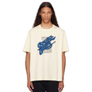 Birds 'Cocaine Blues' Cream Oversized Ultra-Premium Box S/S T-Shirt - FRESH N FITTED