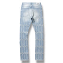 Focus 'Multilayer Stone' Stacked Rhinestone Denim (Ice Blue) 2533c - FRESH N FITTED