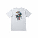 FWRD Kids 'Crystalized Templar' Rhinestone T-Shirt (White) FW-180806K - FRESH N FITTED