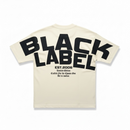 Black Label 'Premium' T-Shirt (Pale) - FRESH N FITTED