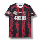 Pro Standard 'San Francisco 49ers Ultras' Poly AOP T-Shirt (Red/ Black) FS41411353 - FRESH N FITTED