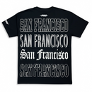 Pro Standard San Francisco Giants 'Billboard LCH' Drop Shoulder T-Shirt (Black) LSG1316095 - FRESH N FITTED