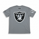 Pro Standard 'Las Vegas Raiders Living Large' Drop Shoulder T-Shirt (Gray) FOR1411334 - FRESH N FITTED