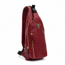 Mint Python Sling Bag (Red) - FRESH N FITTED