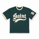 Rebel Minds 'Saint Chenille Ringer' T-Shirt (Hunter Green) 610-11141 - FRESH N FITTED