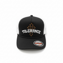 MUKA 'Tolerance Cross' Trucker Hat (Black/Wht) T5514A - FRESH N FITTED